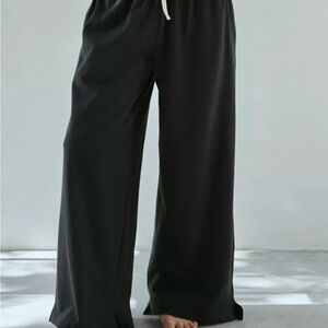 Horton Black fleece Pants